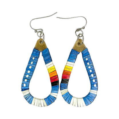 CRC Quill Tear Drop Earrings