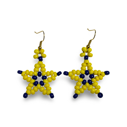 BJ Beaded Star Earrings