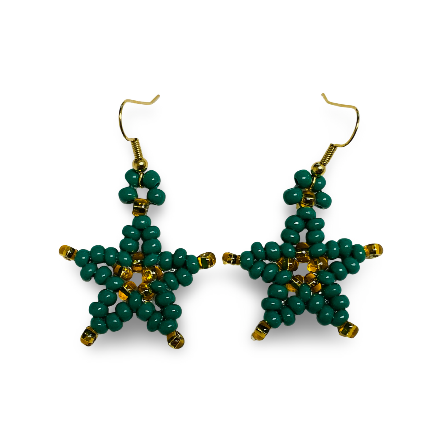 BJ Beaded Star Earrings