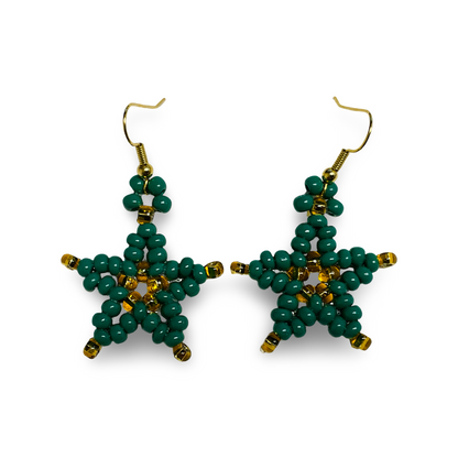 BJ Beaded Star Earrings