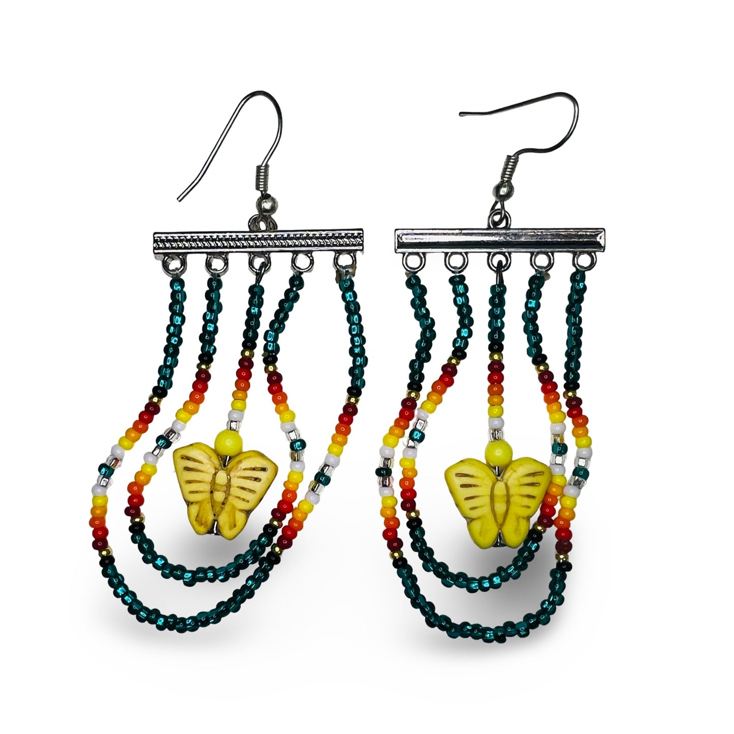 RBE Beaded Drop Earrings
