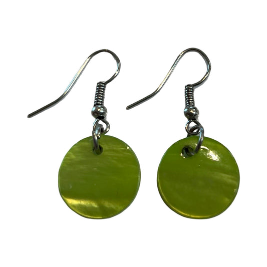 ZTB Abalone Circle Earrings