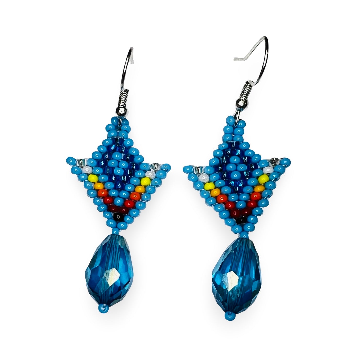 RBE Brickstitch Arrow Earrings