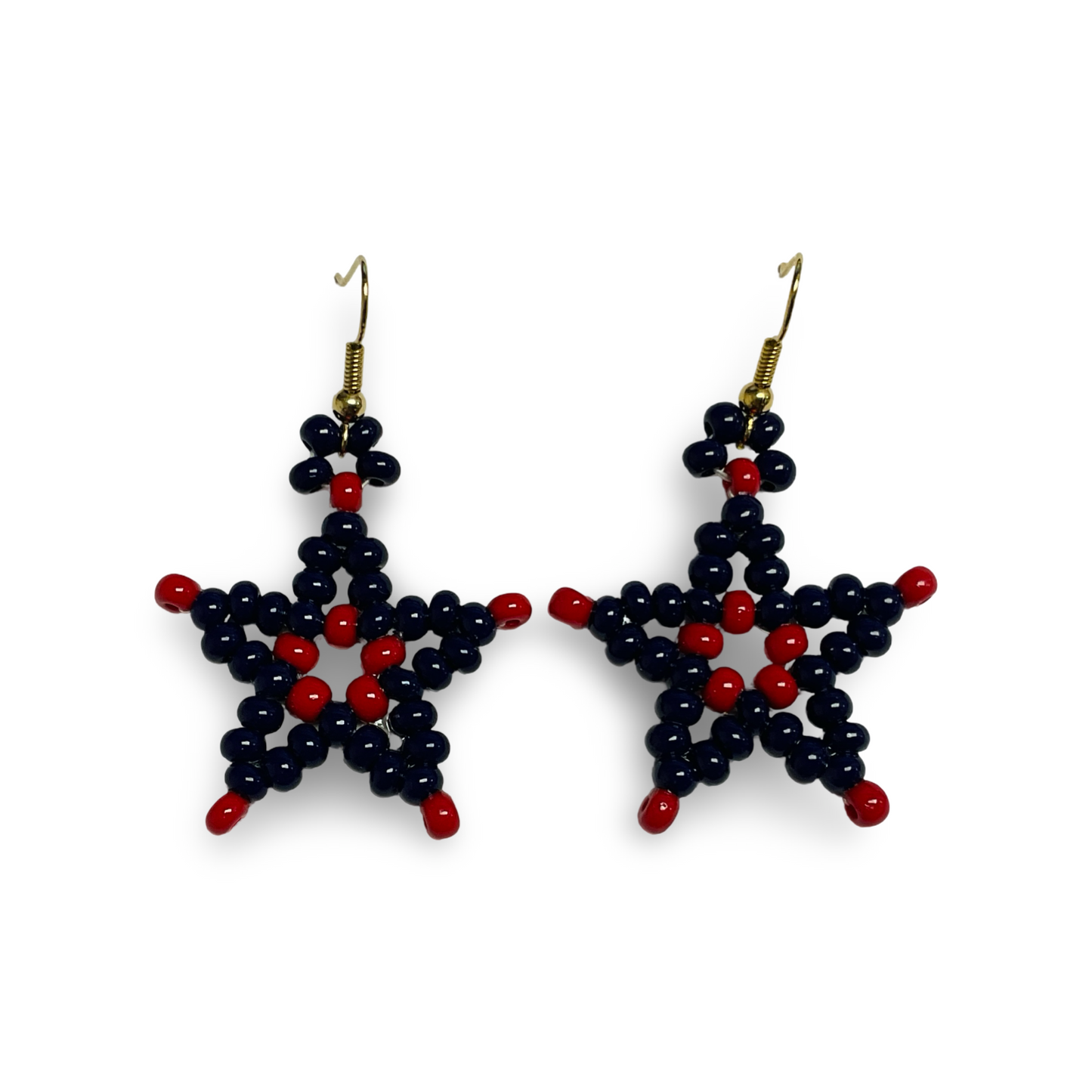 BJ Beaded Star Earrings