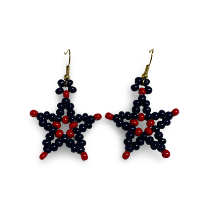 BJ Beaded Star Earrings