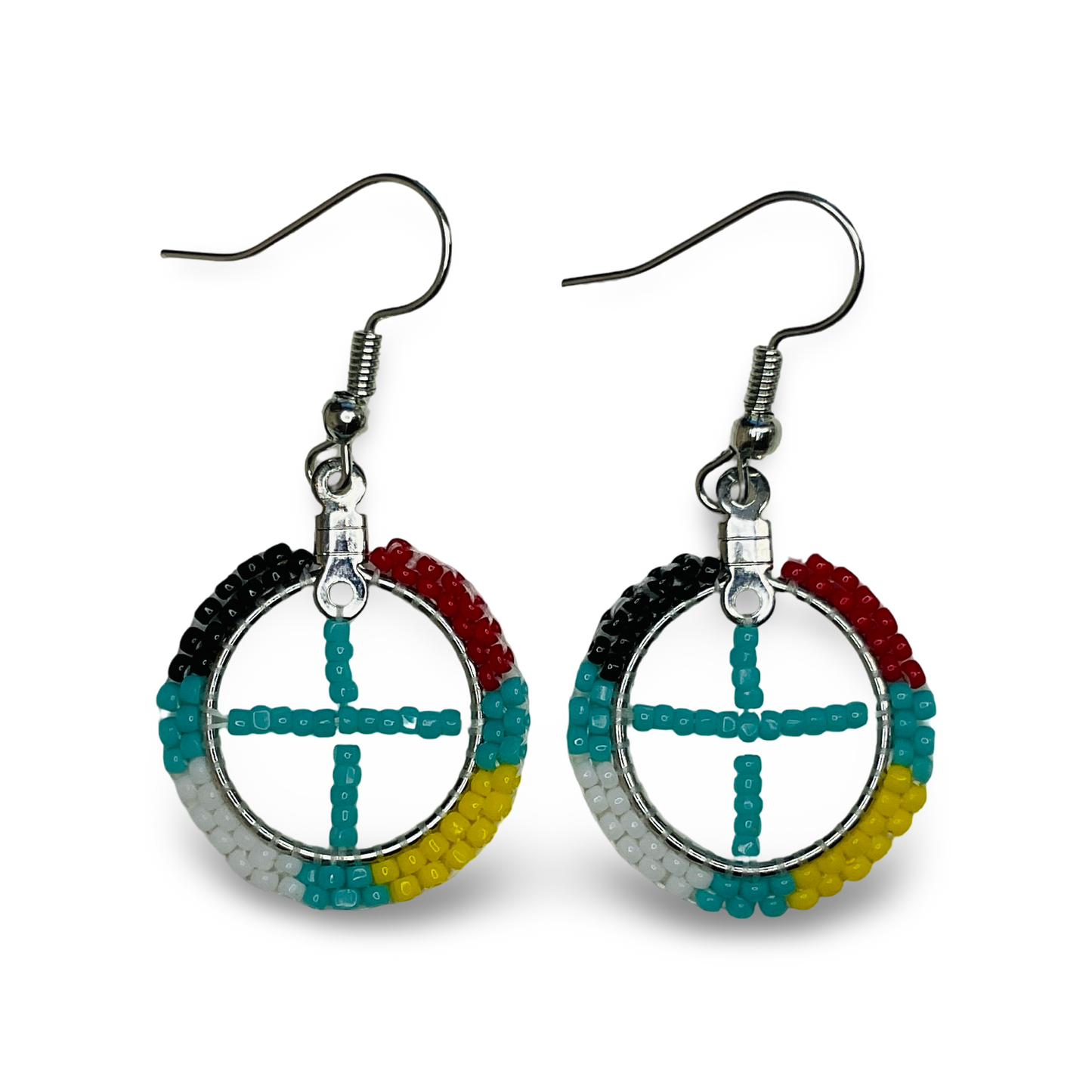 BLS Mini Circle Earrings