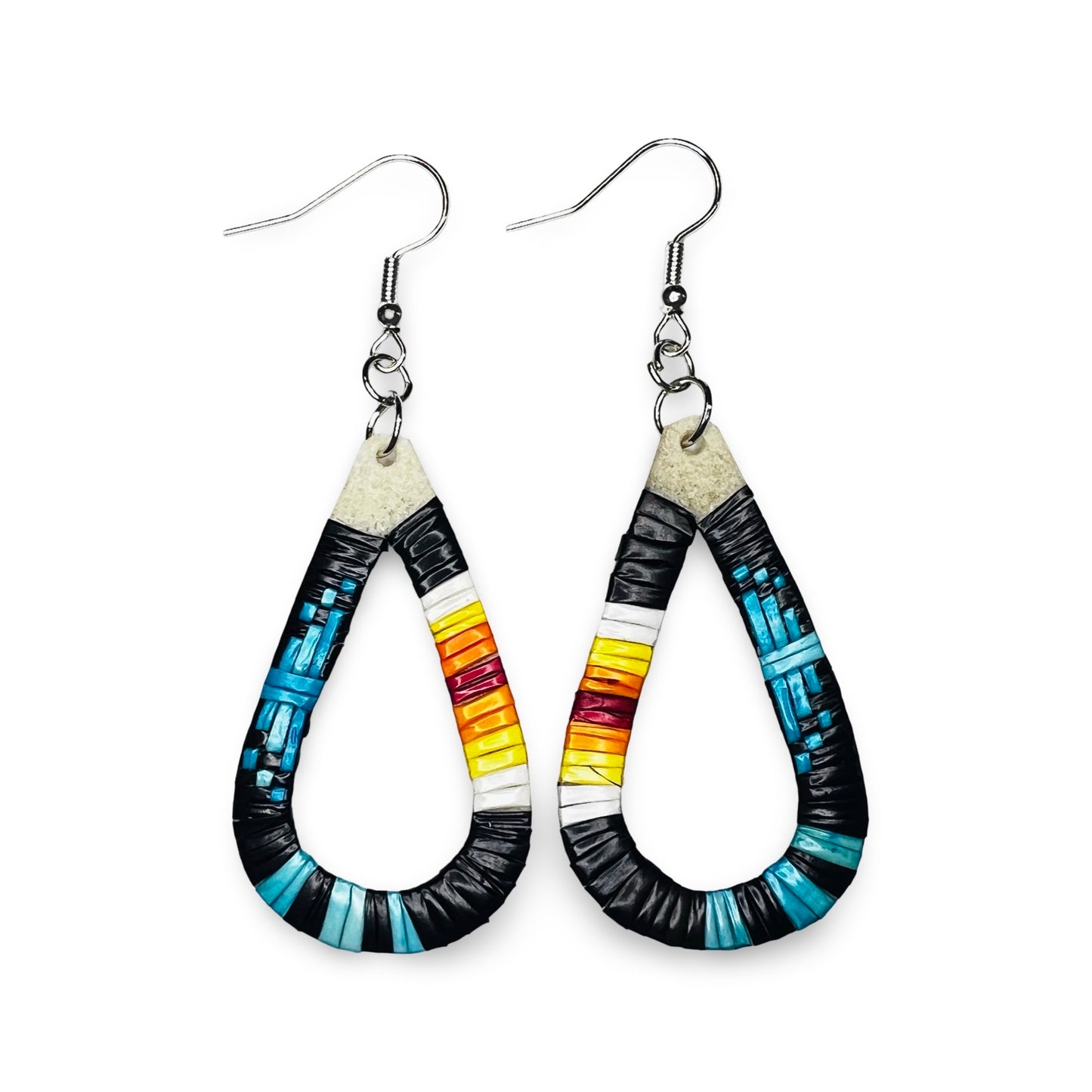CRC Quill Tear Drop Earrings