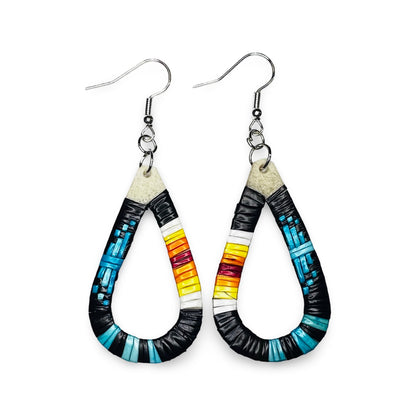CRC Quill Tear Drop Earrings