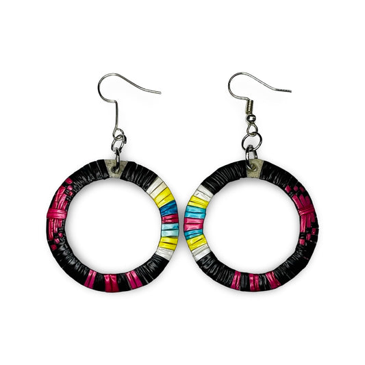 GRC Quill Circle Earrings