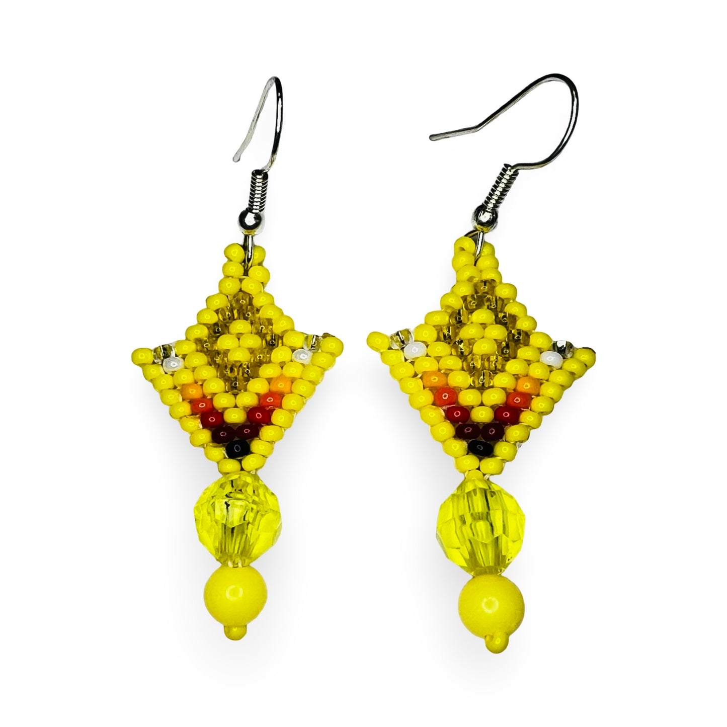 RBE Brickstitch Arrow Earrings