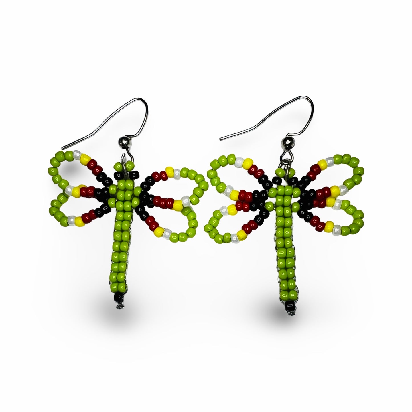 CWT Beaded Dragonfly Earrings