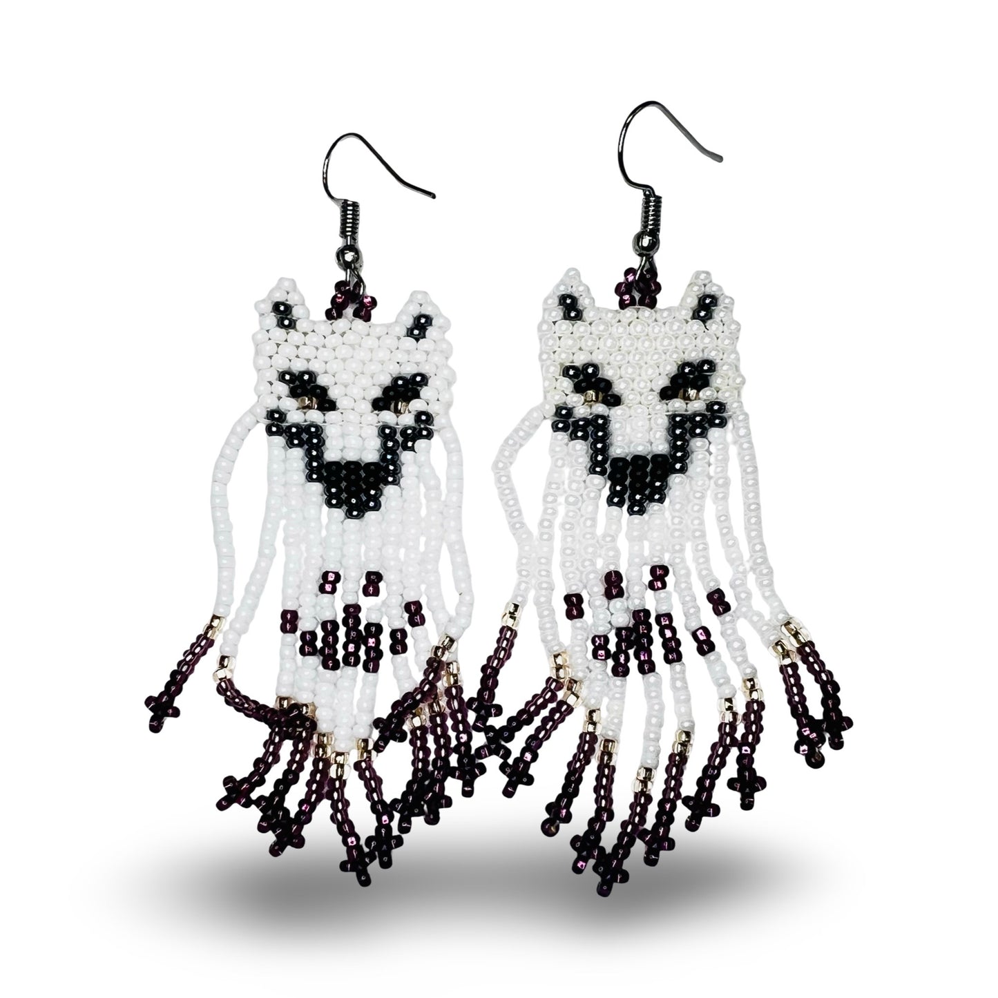 LG Wolf Earrings