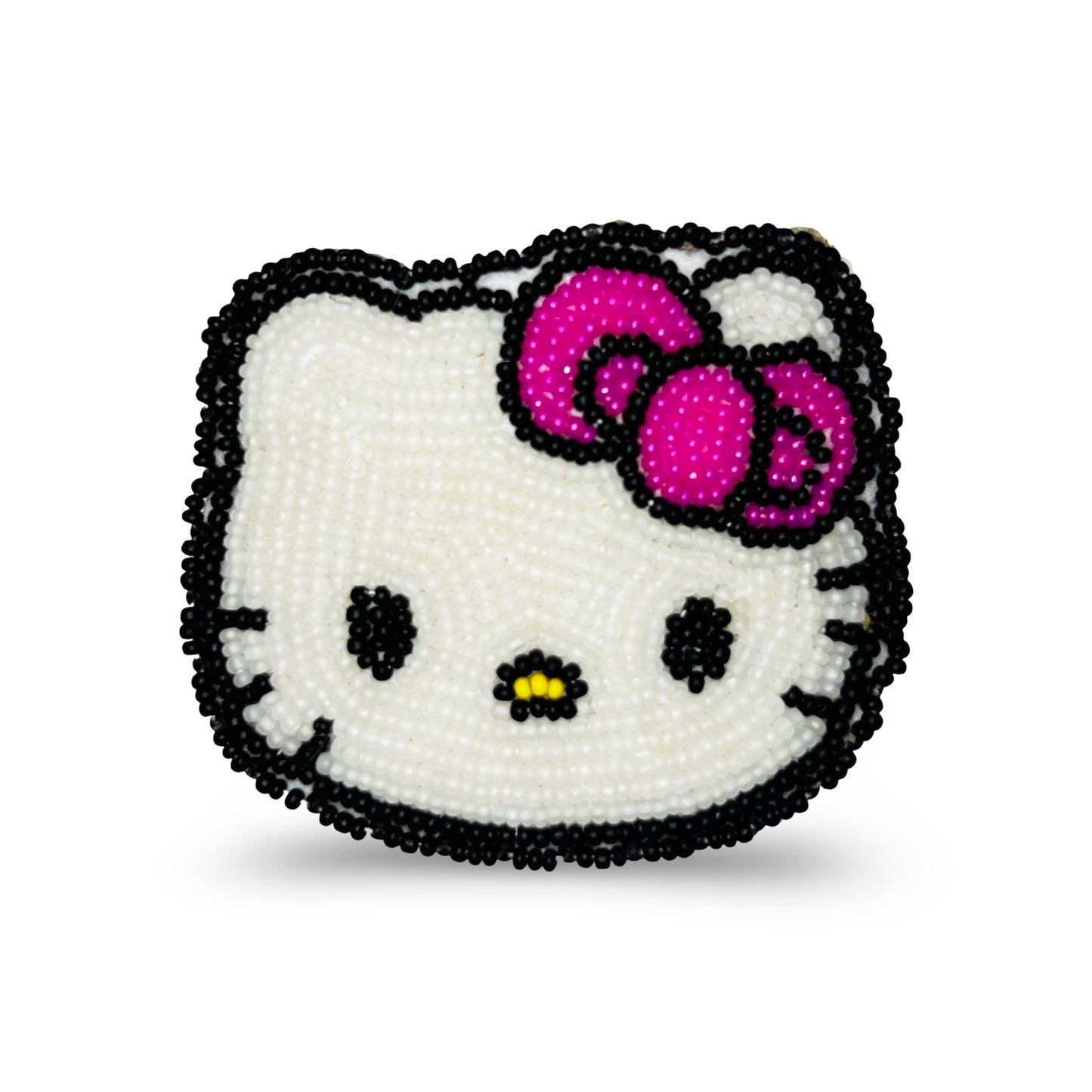 SBR Beaded Kitty Barrette