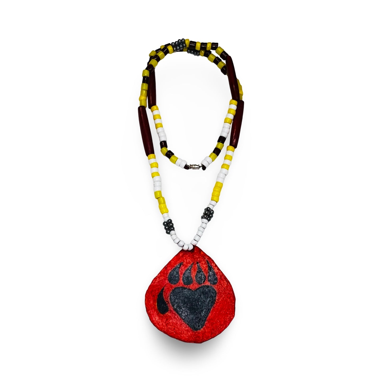 RY Large Bead Necklaces w/ Pendant
