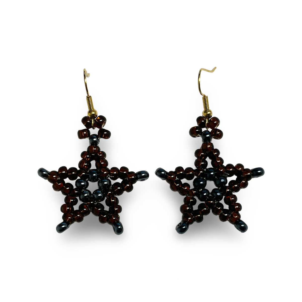 BJ Beaded Star Earrings