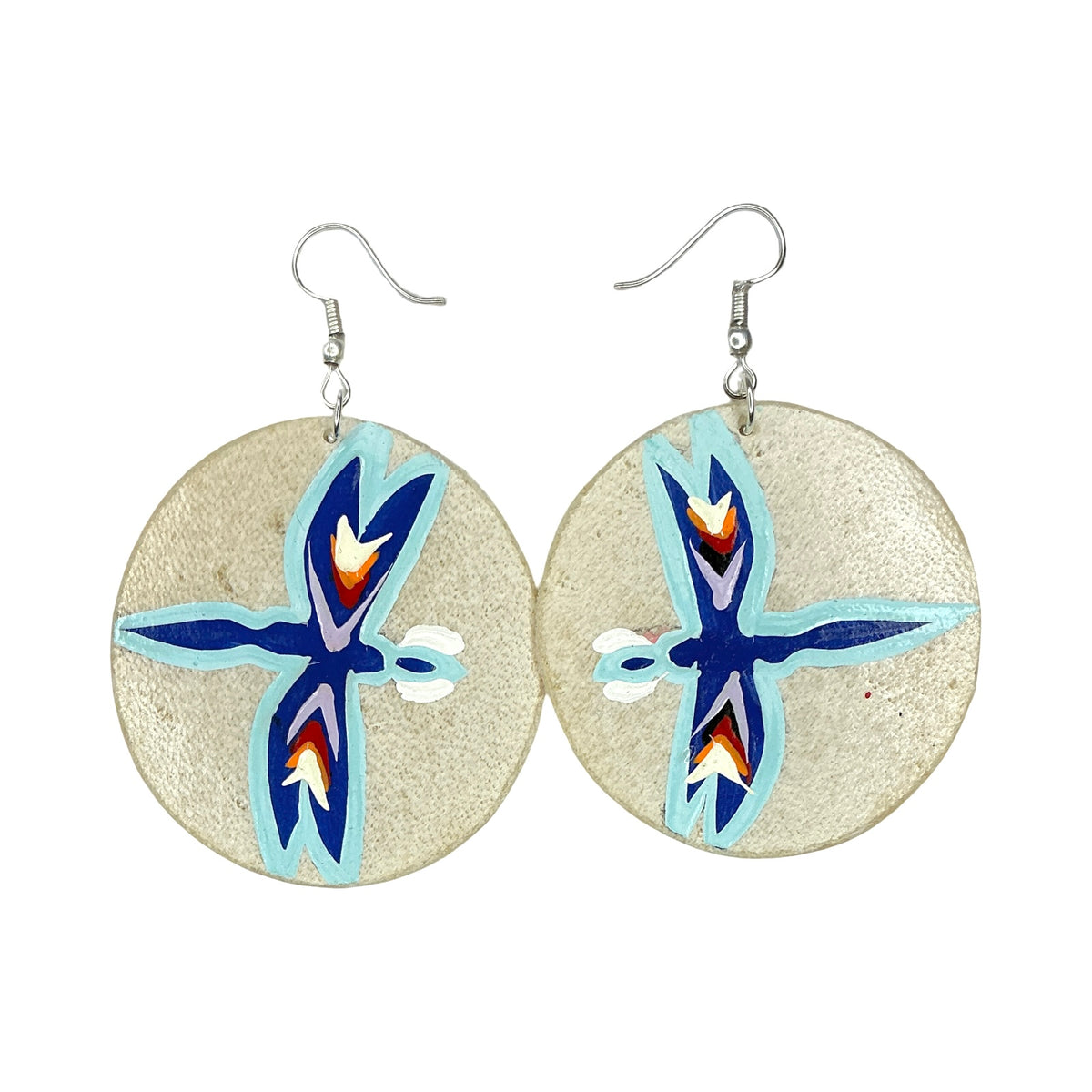 STB Dragonfly Parfleche Earrings