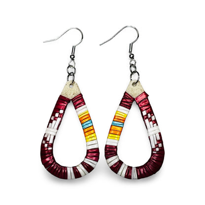 CRC Quill Tear Drop Earrings