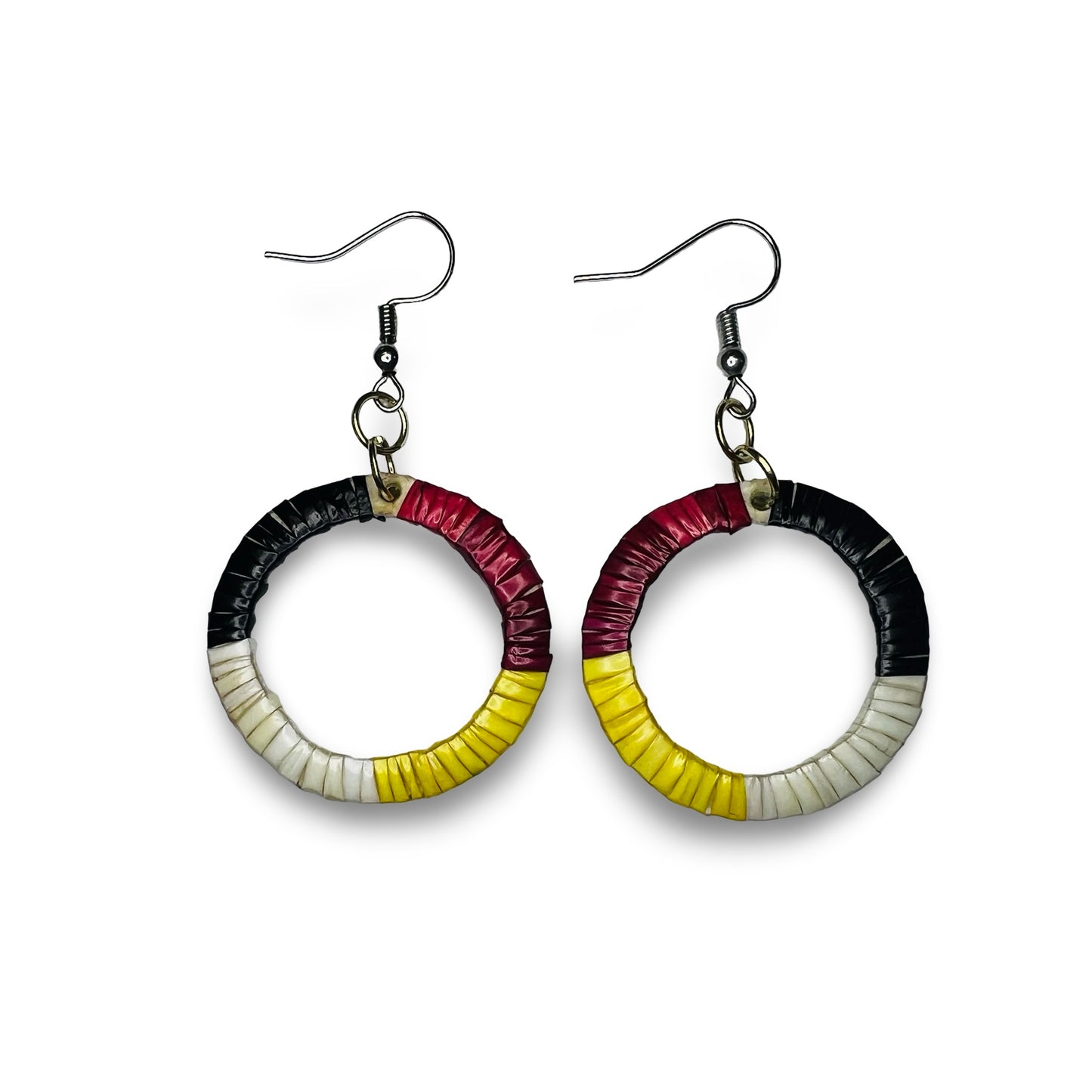 CRC Quill Circle Earrings