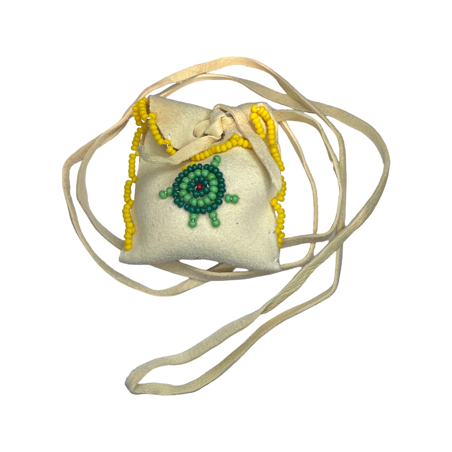 CLM Beaded Medicine Pouch