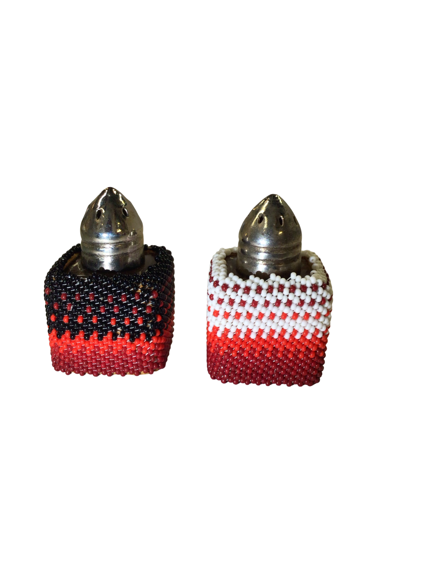 FH Beaded Salt & Pepper Shakers