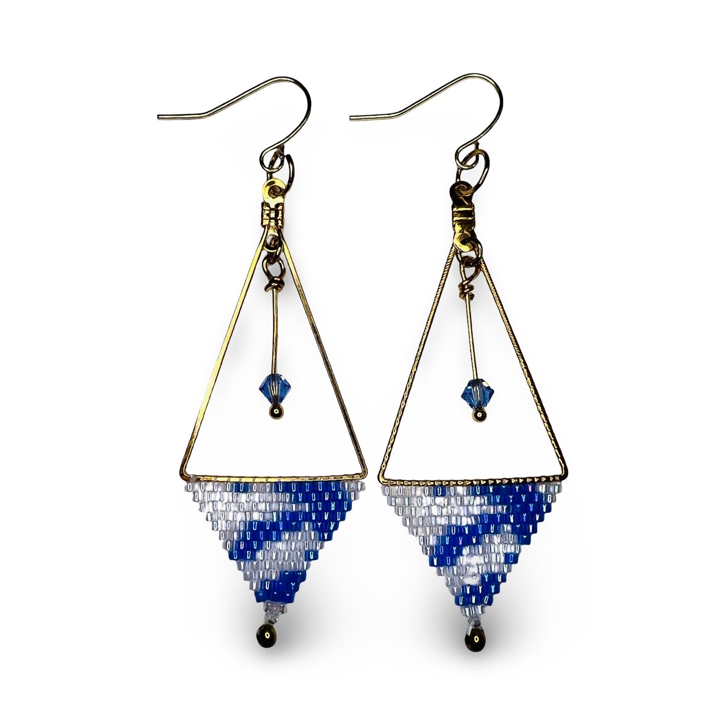 WP Gold Dangle Earrings