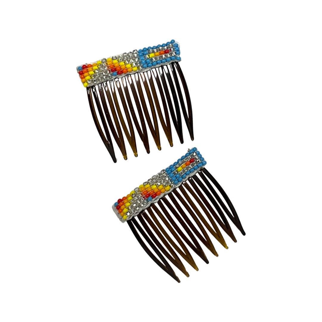 EG Beaded Hair Combs