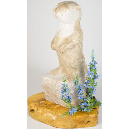Young Otter in Mint