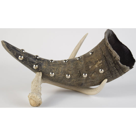 Buffalo Horn Sage Holder (6 tacks)