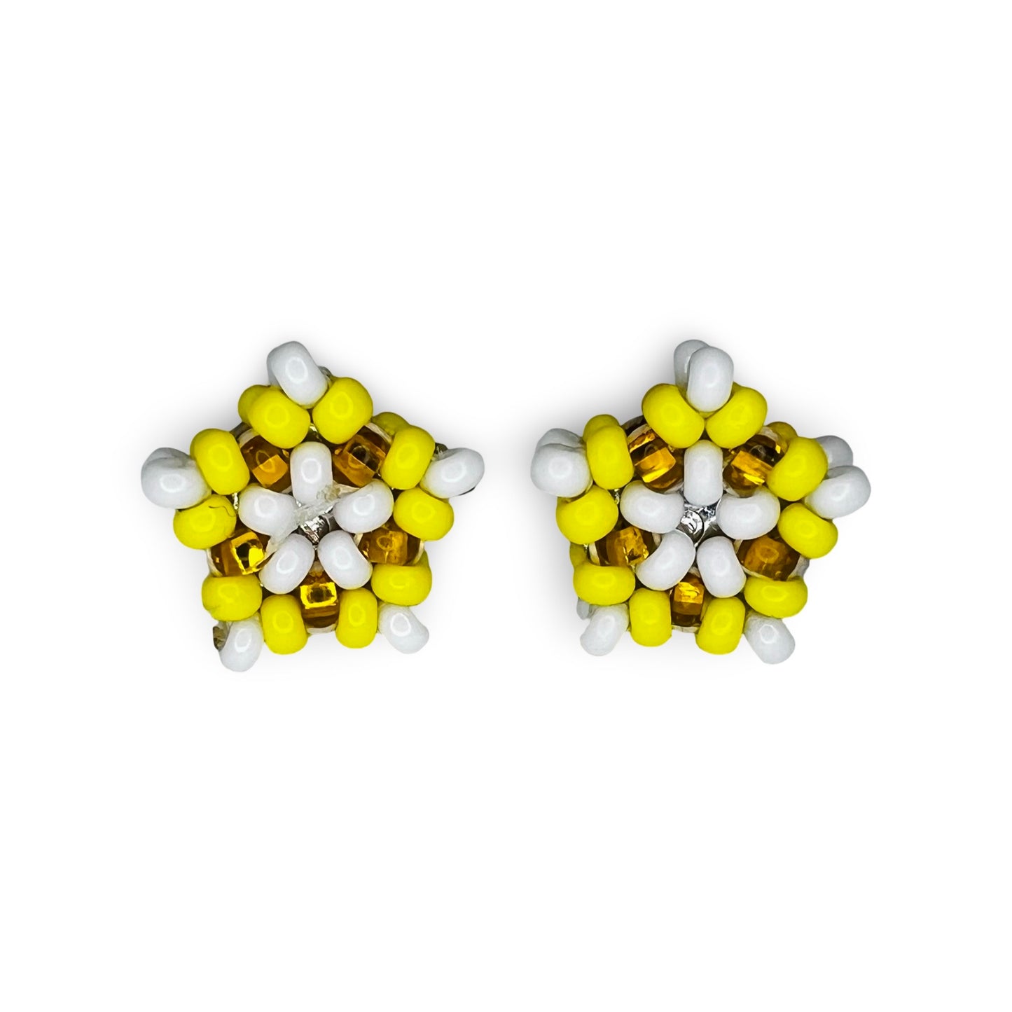 JR Bead Star Earrings