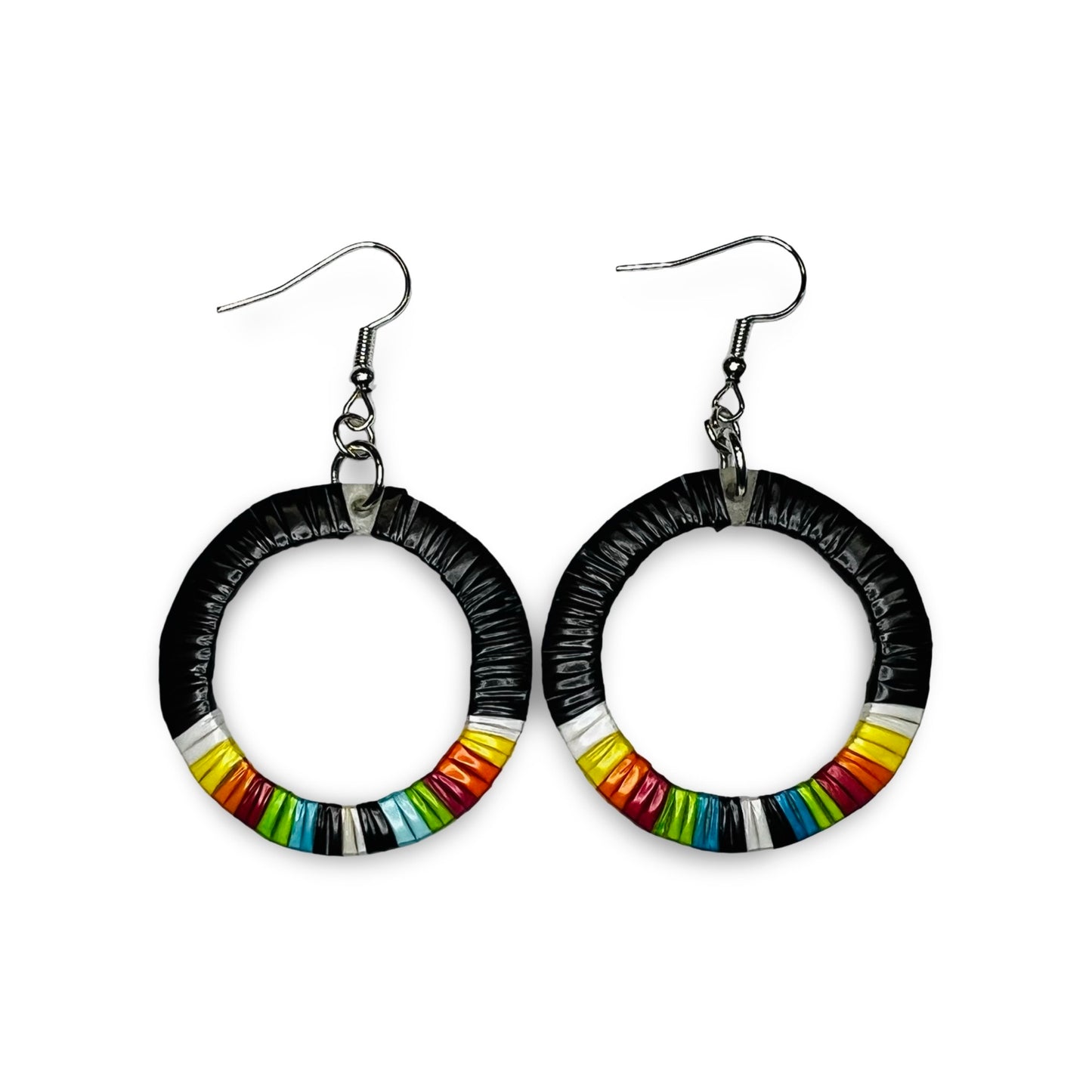 BC Quill Circle Earrings