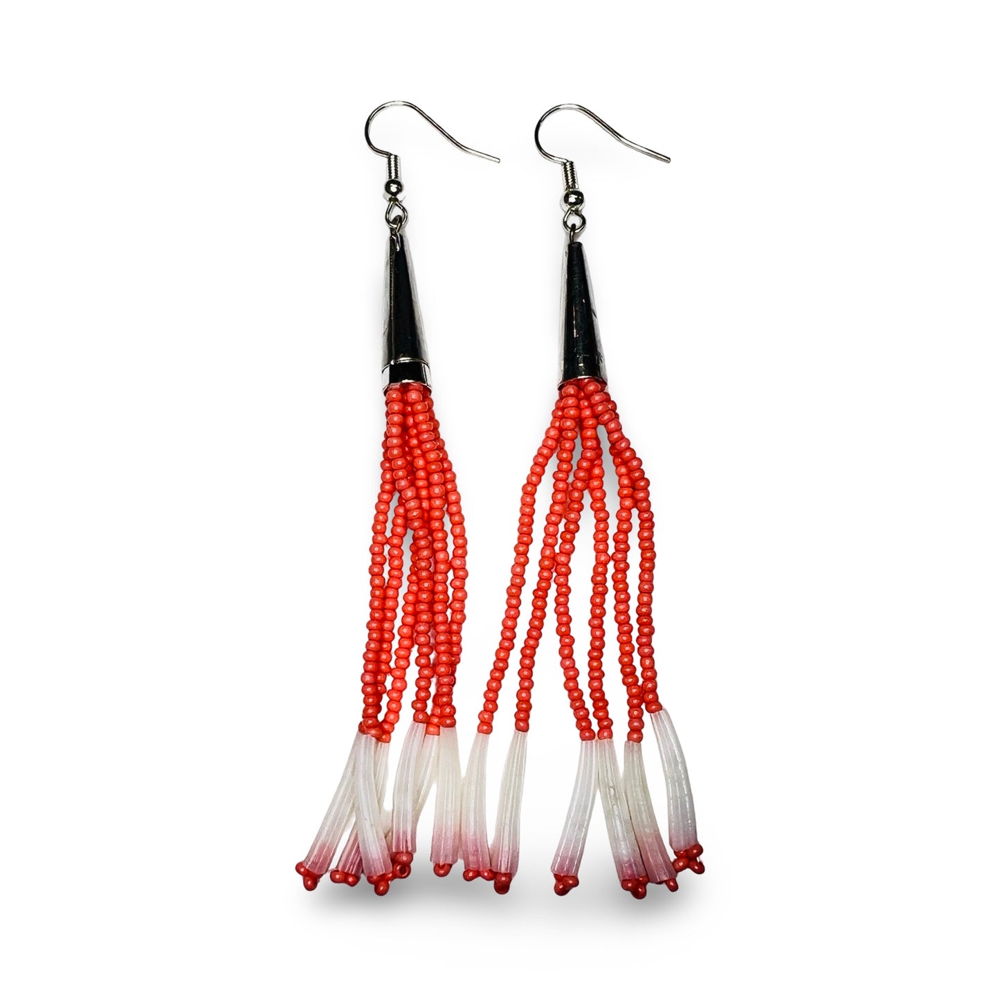 SHMH Bead & Dentalium Earrings