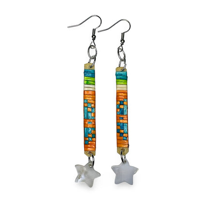 CRC Quill & Charm Earrings