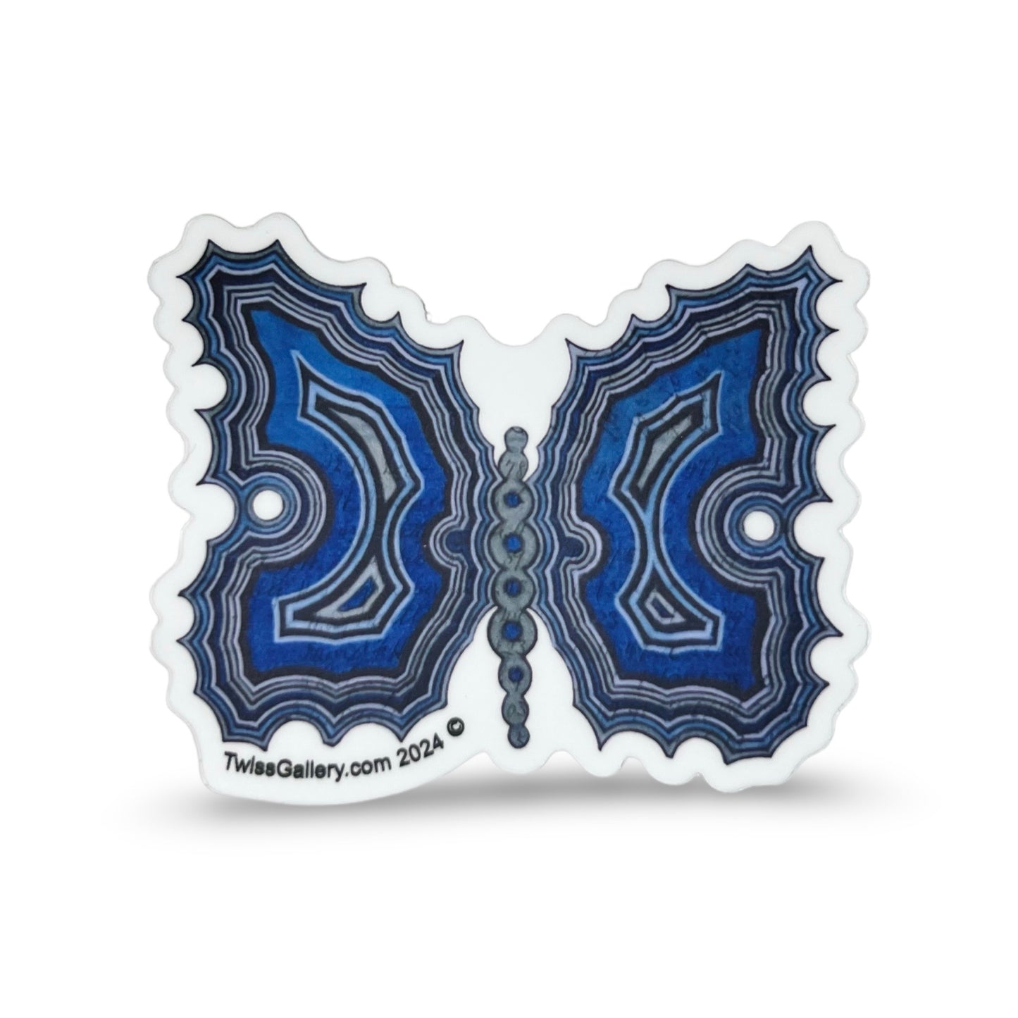 DT Butterfly Sticker