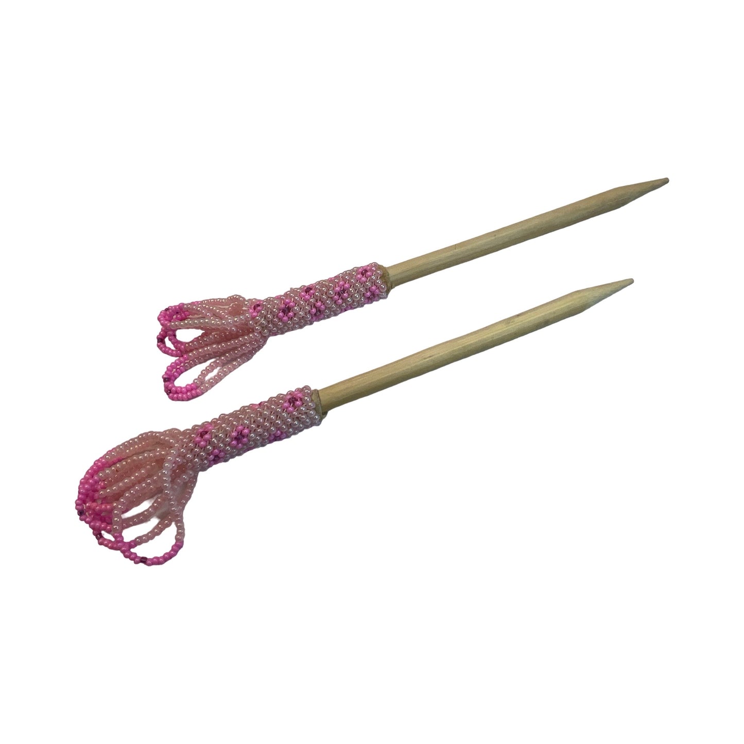 DLB 5" Beaded Hair Sticks
