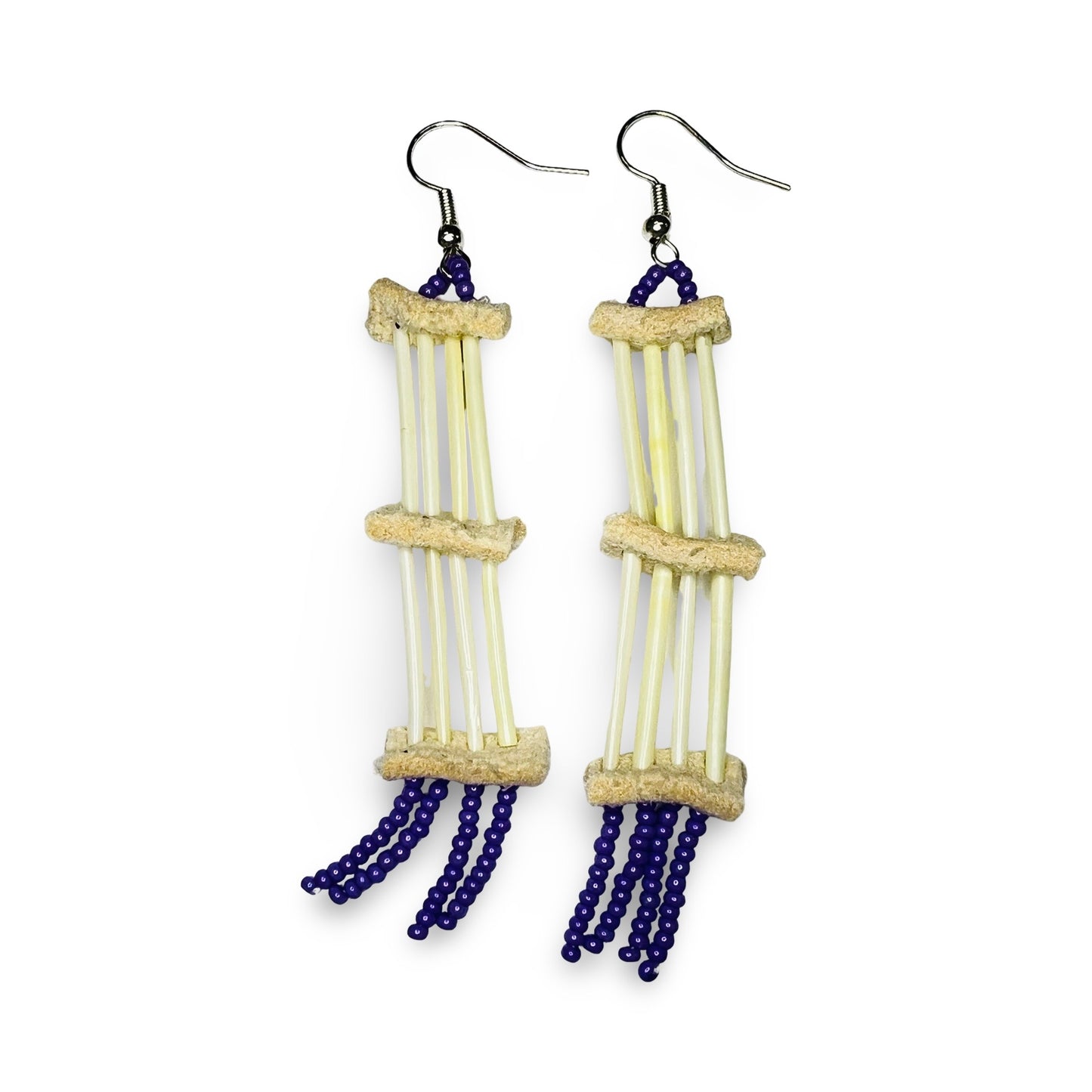 SHMH 3-Tier Quill Earrings