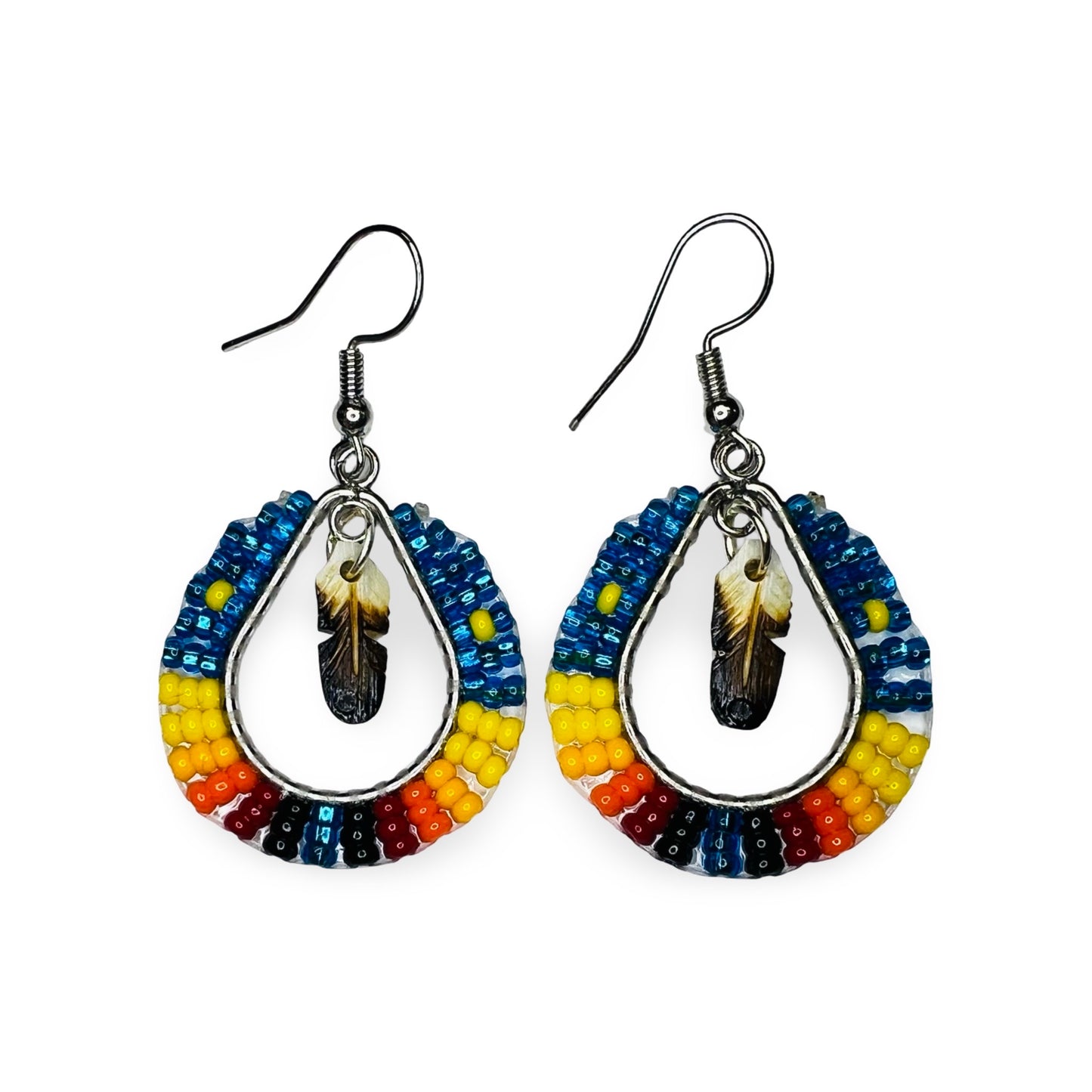 DYH Beaded Teardrop Earrings