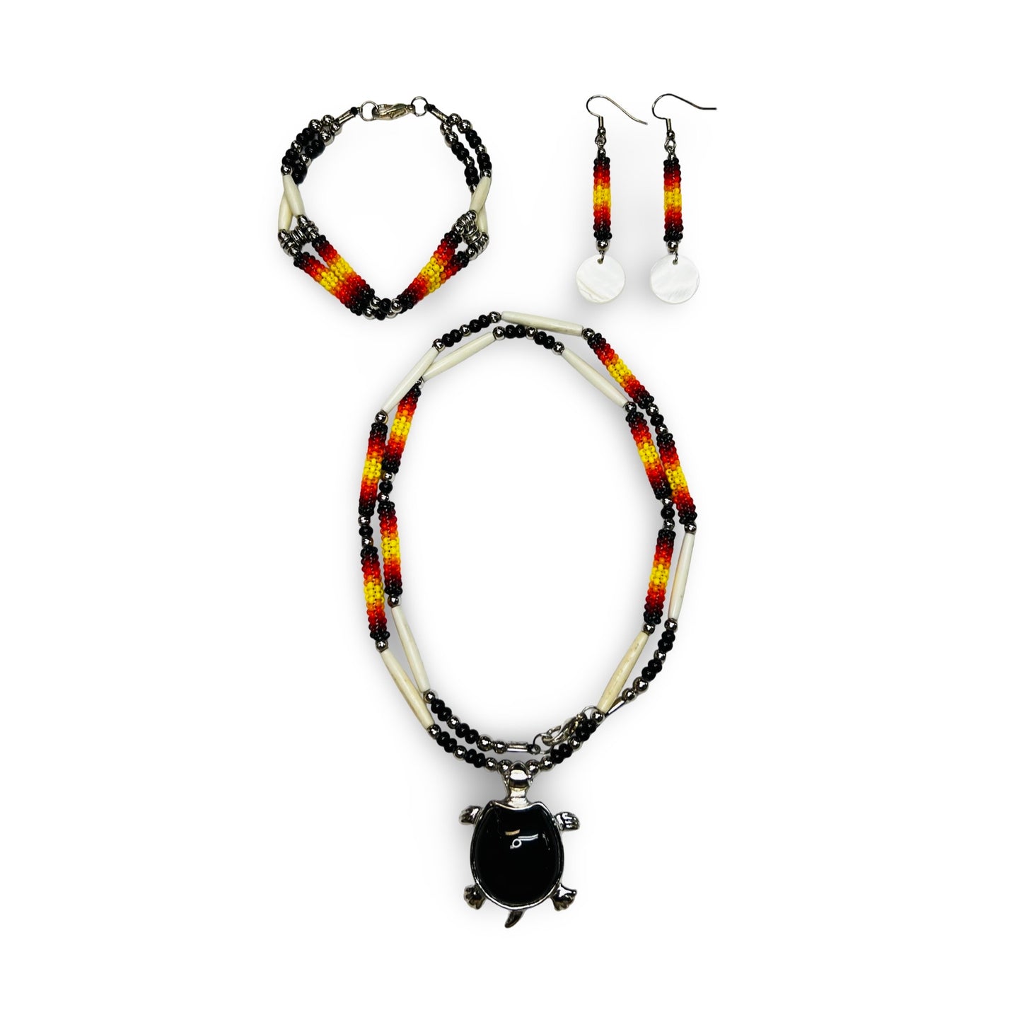KP Beaded Jewelry Sets w/ Turtle
