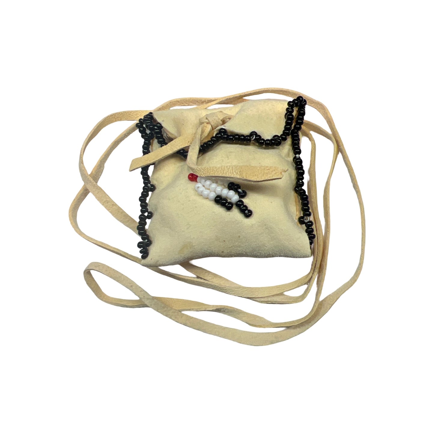 CLM Beaded Medicine Pouch