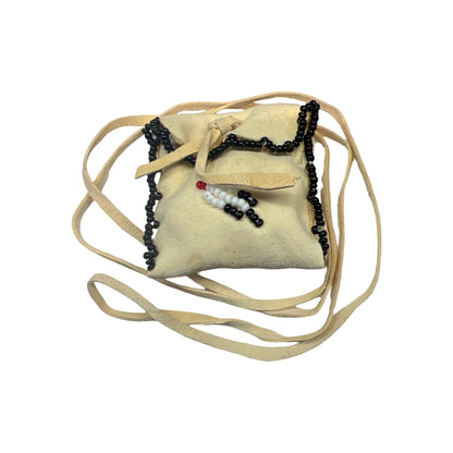 CLM Beaded Medicine Pouch