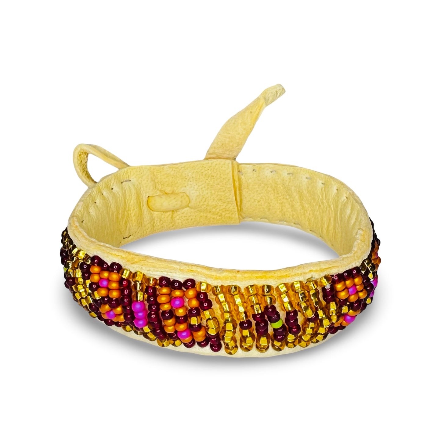 DZ Beaded Leather Bracelets