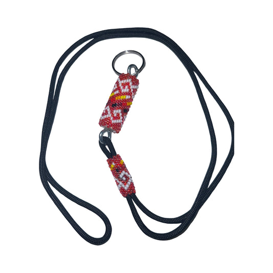 MH Med Semi Beaded Lanyard