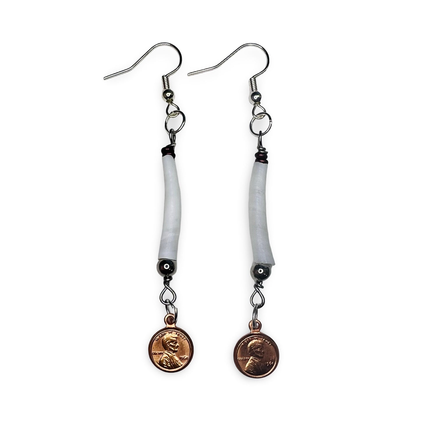 WP Small Dentalium Earrings