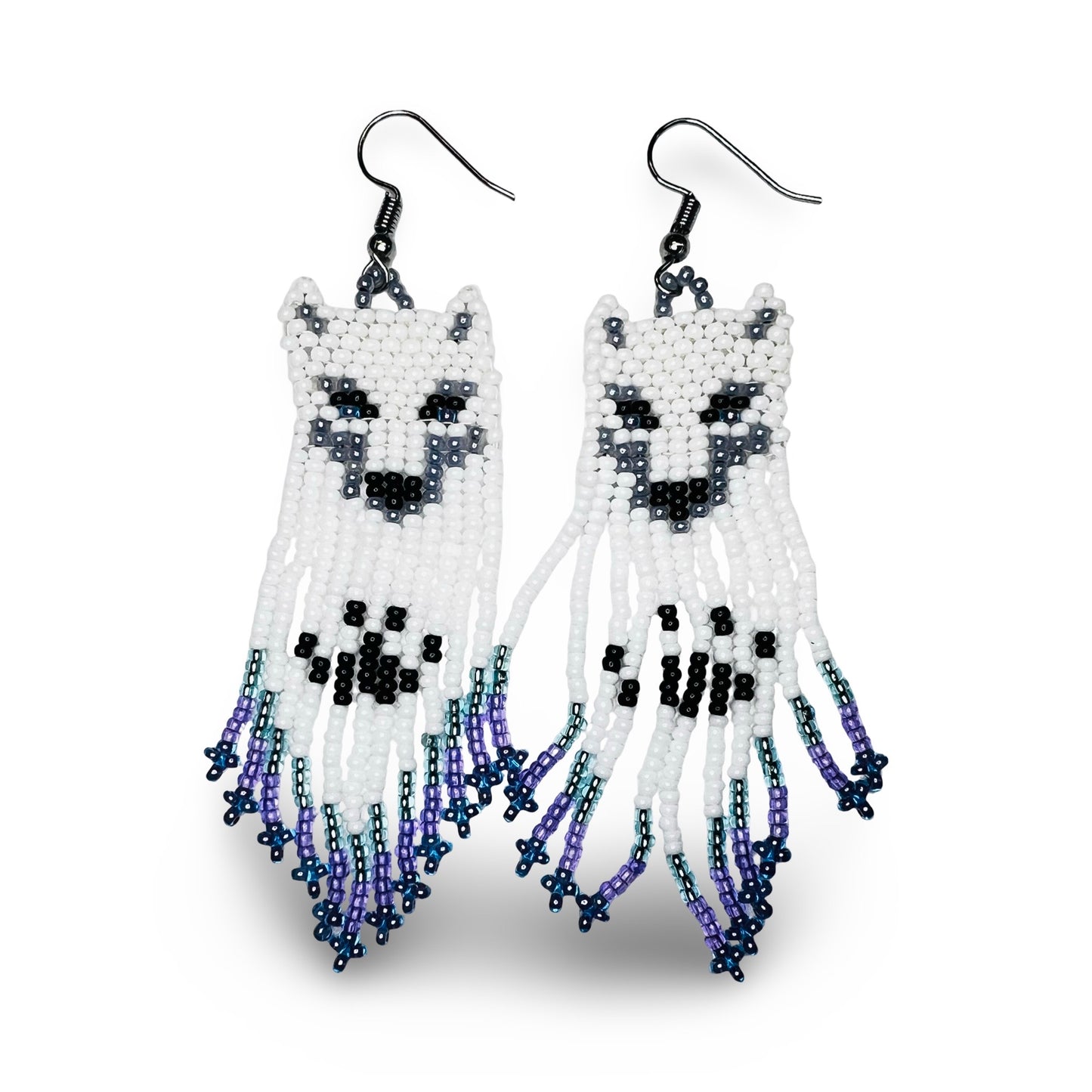 LG Wolf Earrings