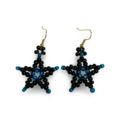 BJ Beaded Star Earrings