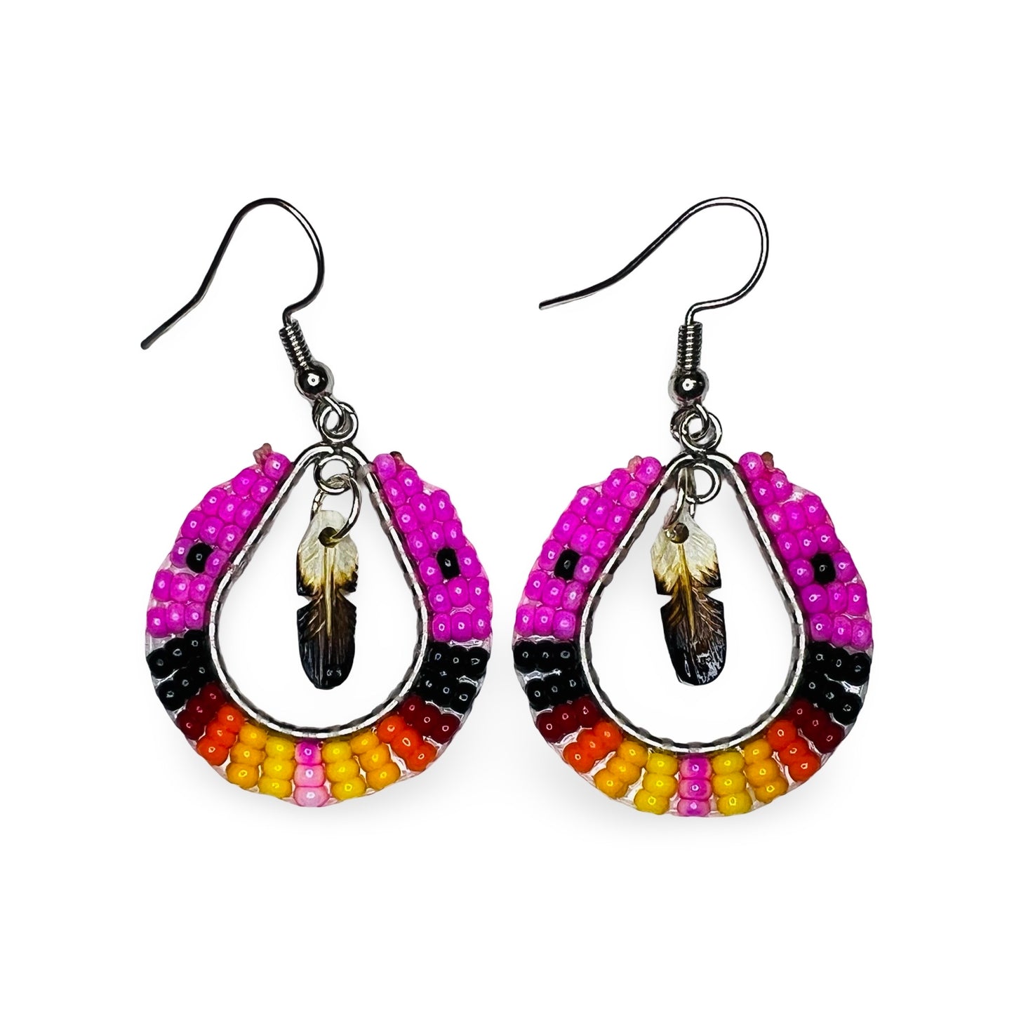 DYH Beaded Teardrop Earrings