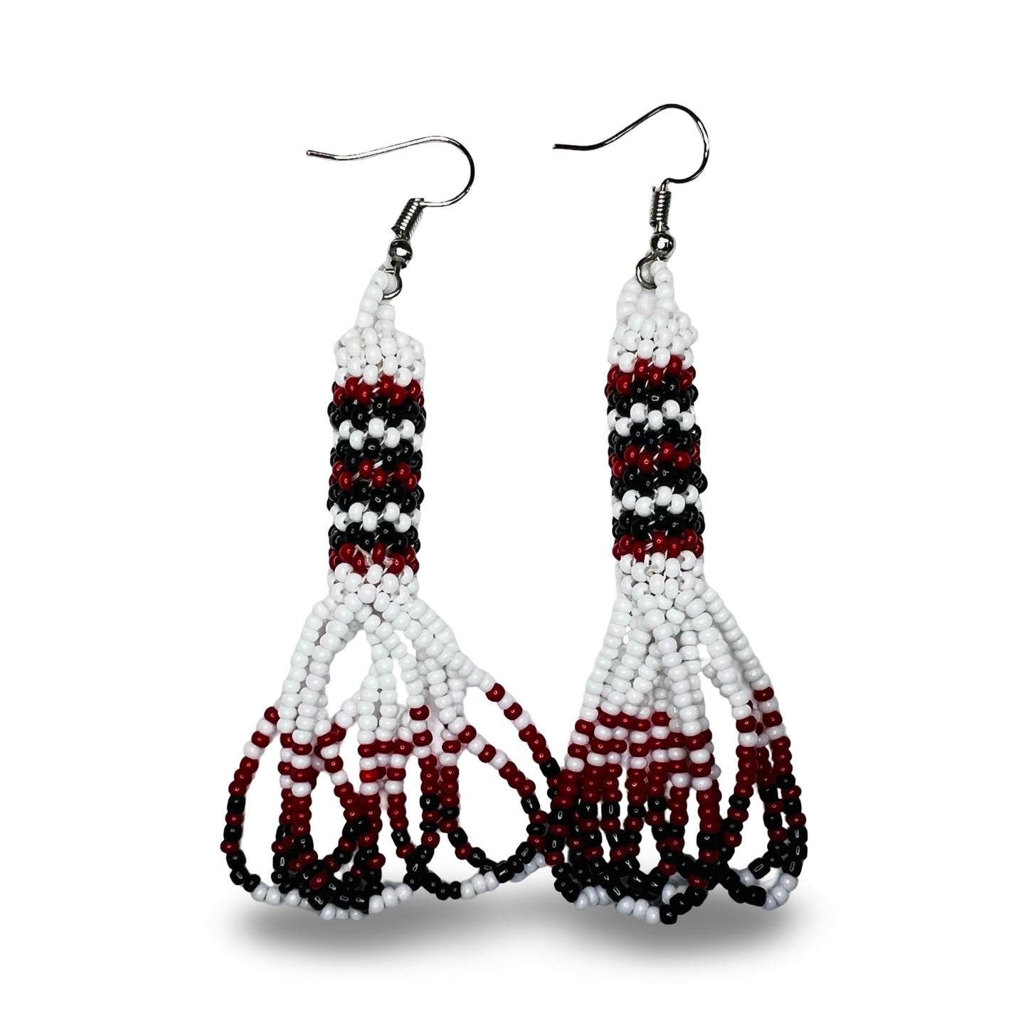 JO Beaded Fringe Earrings