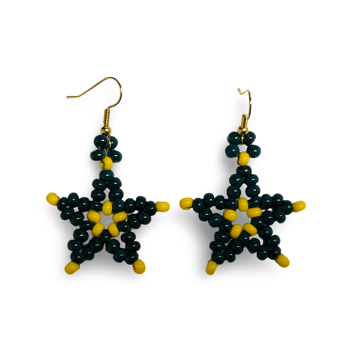 BJ Beaded Star Earrings