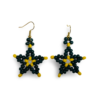 BJ Beaded Star Earrings