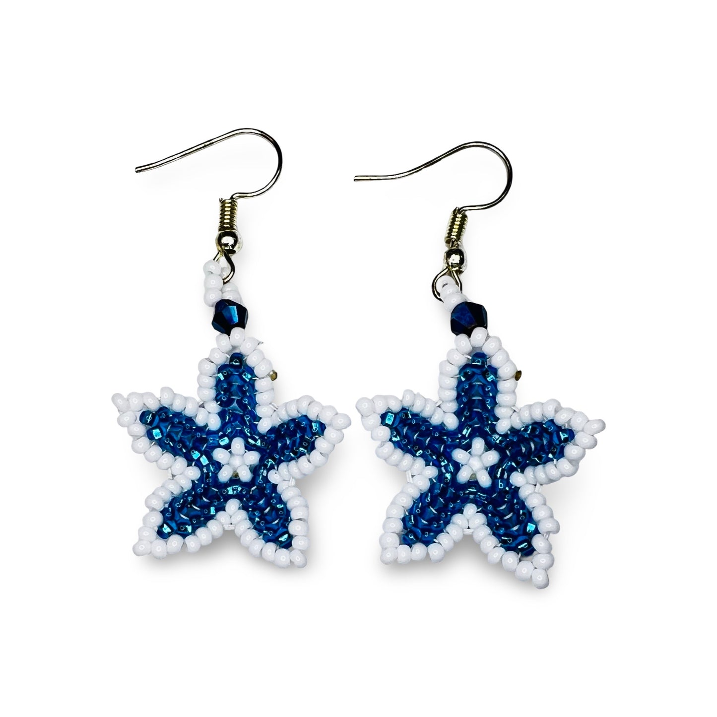 LZ Beaded Flower Earrings