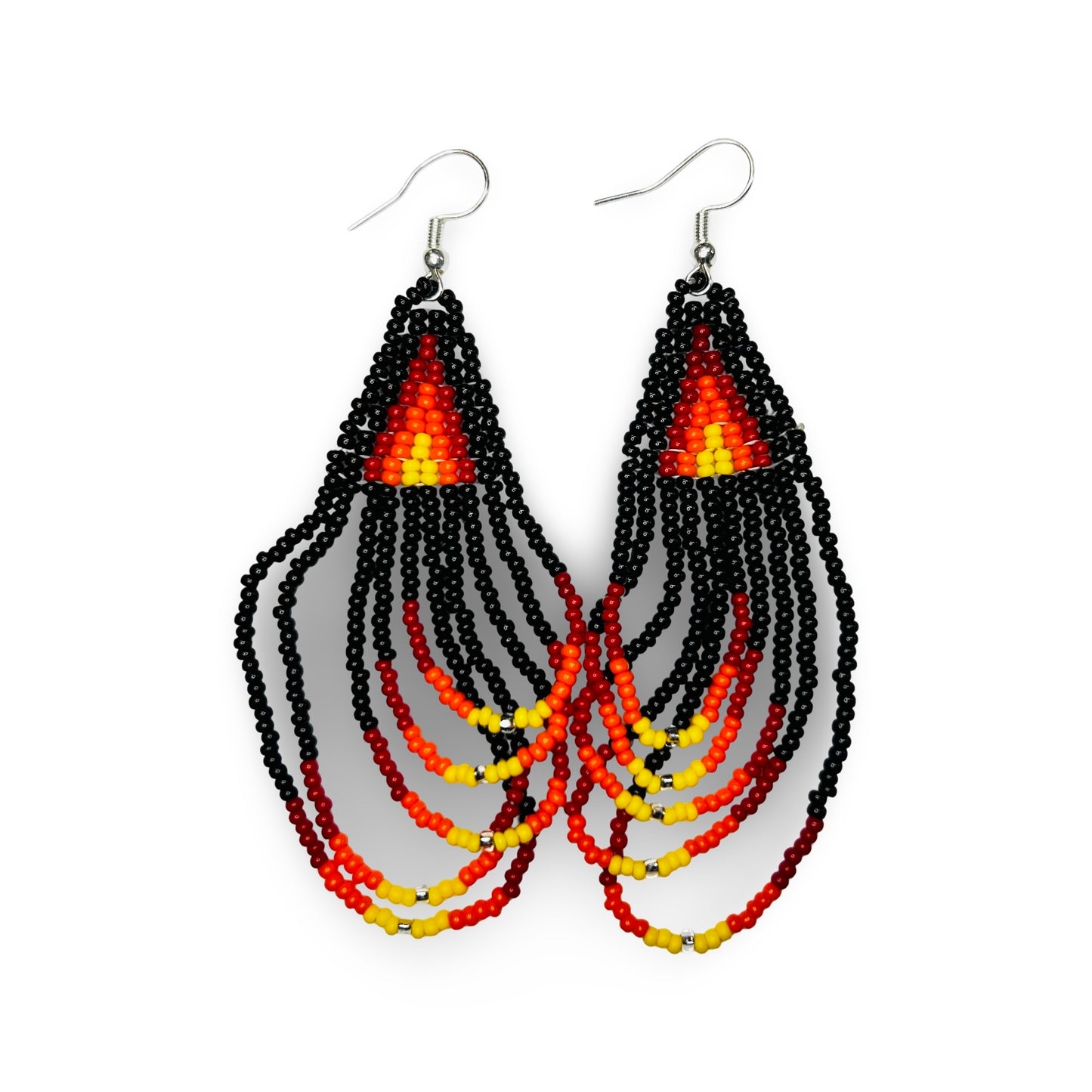 JO Fringe Loop Earrings